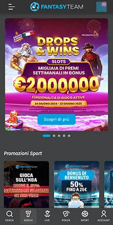 fantasyteam bonus e promozioni